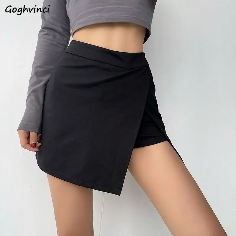 Женская черная мини-юбка, привлекательная винтажная элегантная Летняя Повседневная Офисная Женская универсальная уличная одежда с Боковым Разрезом и высокой талией
Женская черная мини-юбка, привлекательная винтажная элегантная Летняя Повседневная Офисная Женская универсальная уличная одежда с Боковым Разрезом и высокой талией