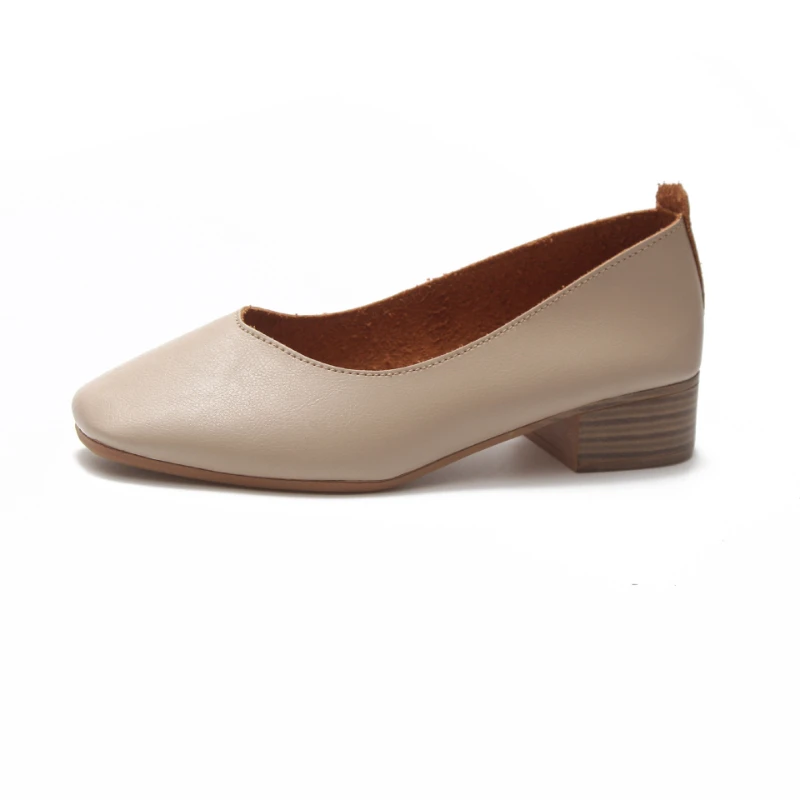 Single Shoes Women's New Women's Shoes Autumn Retro Square Toe Shallow Mouth Peas Shoes Women's Non-grinding Flat Shoes Women
Single Shoes Women's New Women's Shoes Autumn Retro Square Toe Shallow Mouth Peas Shoes Women's Non-grinding Flat Shoes Women