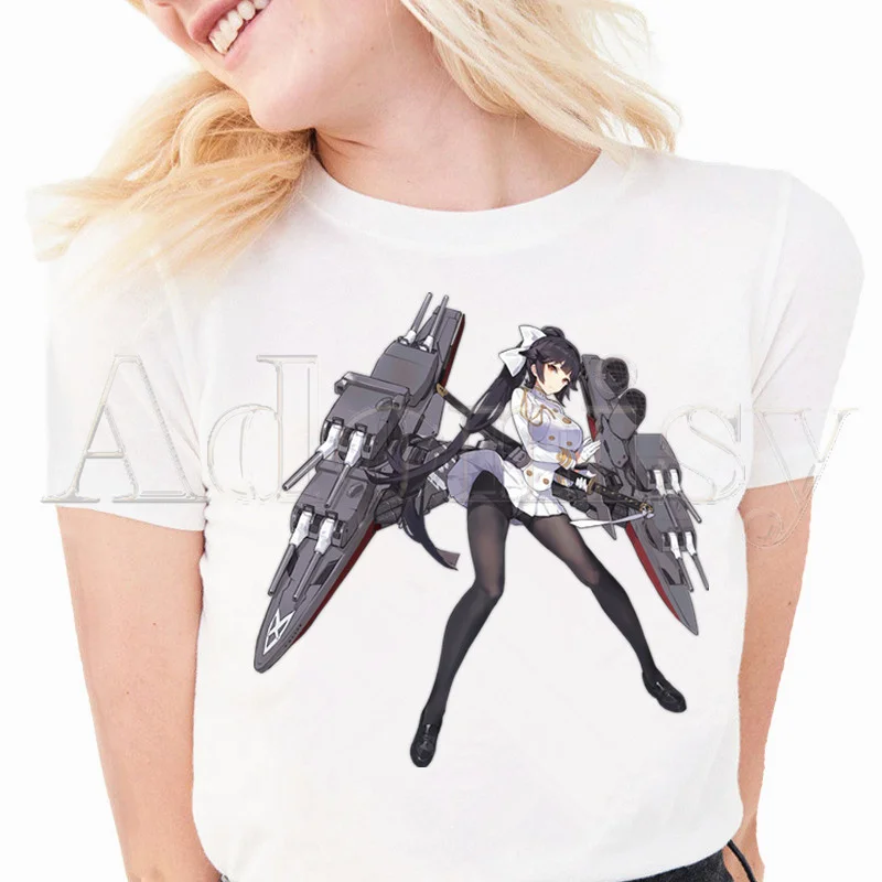 Azur Lane New Lovely Female Tops Tee Tshirt Fashion Print Cartoon O-neck Ladies Graphic T-Shirt
Azur Lane New Lovely Female Tops Tee Tshirt Fashion Print Cartoon O-neck Ladies Graphic T-Shirt