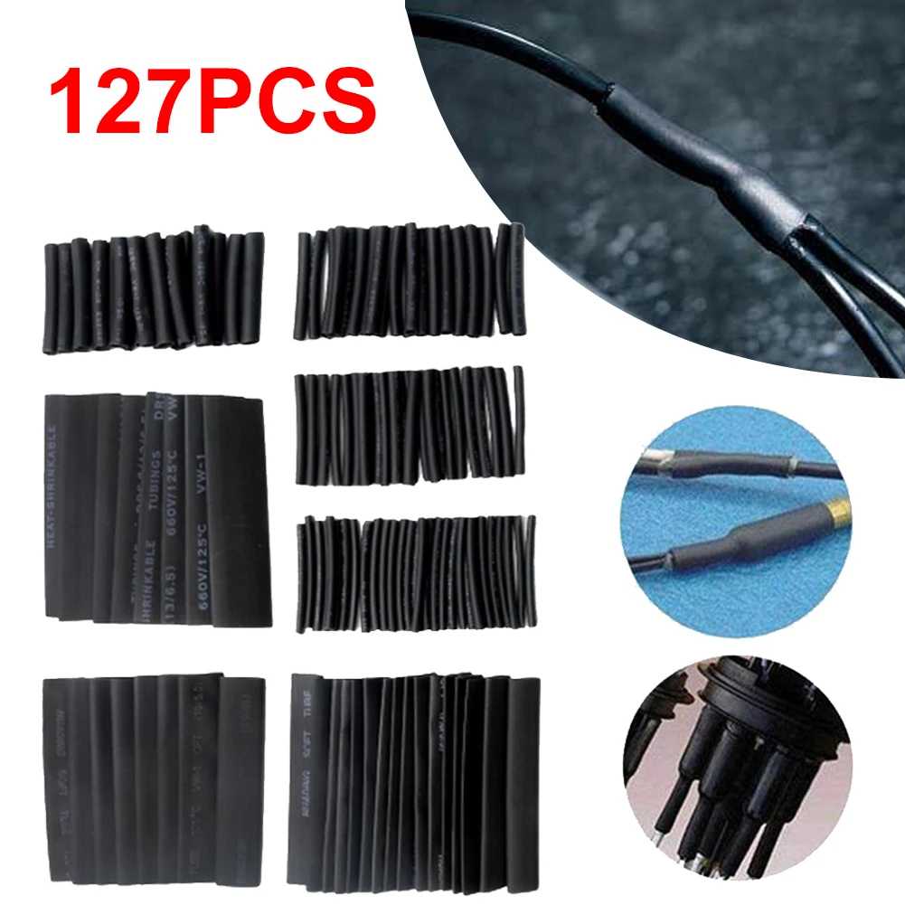 127Pcs Heat Shrink Tube Kit Shrinking Assorted Polyolefin Insulation Sleeving Heat Shrink Tubing Wire Cable Sets
127Pcs Heat Shrink Tube Kit Shrinking Assorted Polyolefin Insulation Sleeving Heat Shrink Tubing Wire Cable Sets