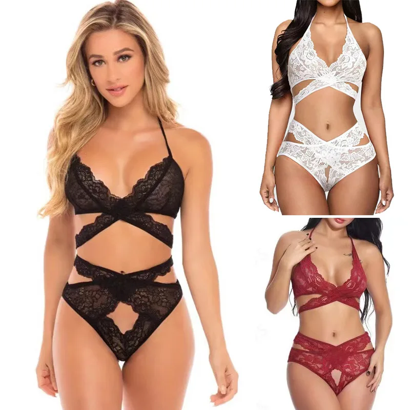 Sexy Lingerie for Women High Waist Bra and Panty Set Strappy Babydoll Bodysuit Sexy lace three point jumpsuit lingerie set s-4XL
Sexy Lingerie for Women High Waist Bra and Panty Set Strappy Babydoll Bodysuit Sexy lace three point jumpsuit lingerie set s-4XL