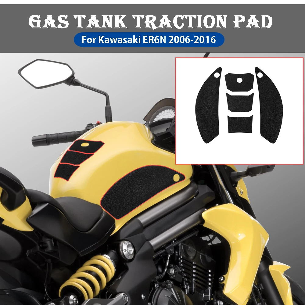 For Kawasaki ER6N 2006-2016 Motorcycle Accessories Anti Slip Fuel Tank Pads Gas Knee Grip Traction Sticker Protector
For Kawasaki ER6N 2006-2016 Motorcycle Accessories Anti Slip Fuel Tank Pads Gas Knee Grip Traction Sticker Protector
