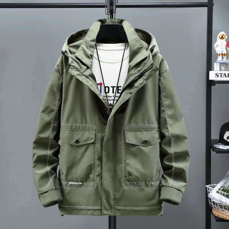 Осенняя модель повседневная мужская куртка 150 кг 10XL 9XL 8XL 7XL новая модная