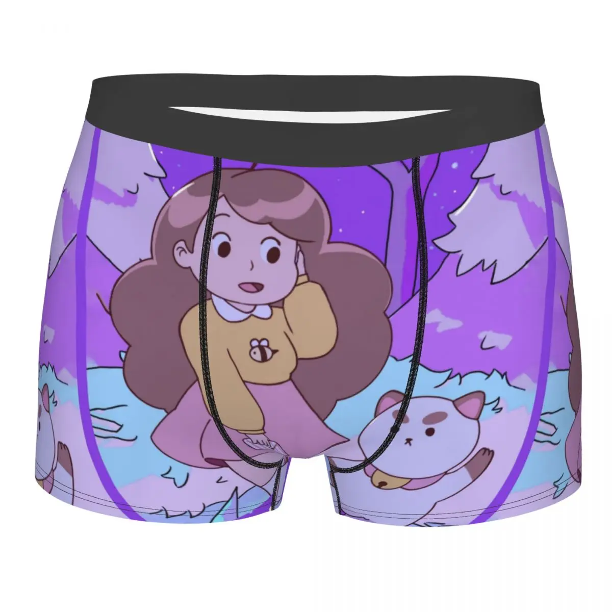 Мужские трусы-боксеры Bee And Puppycat, нижнее белье для девушек и кошек, Трусы из полиэстера с юмором
Мужские трусы-боксеры Bee And Puppycat, нижнее белье для девушек и кошек, Трусы из полиэстера с юмором