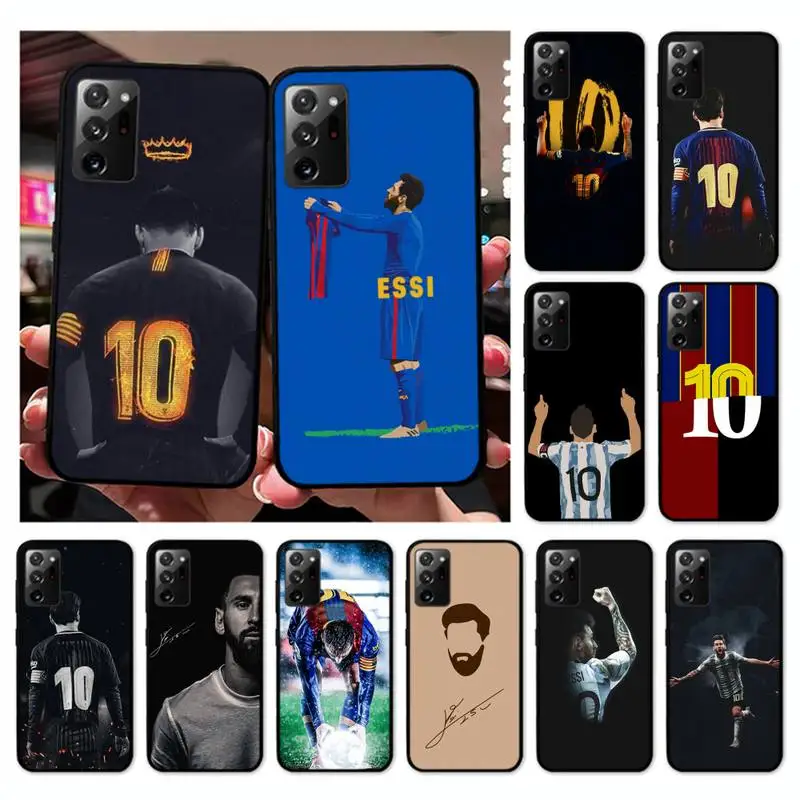 

Argentina Football Soccer D10S Dios 10 Phone Case For Samsung Galaxy Note 10Pro Note20ultra note20 note10lite M30S Coque