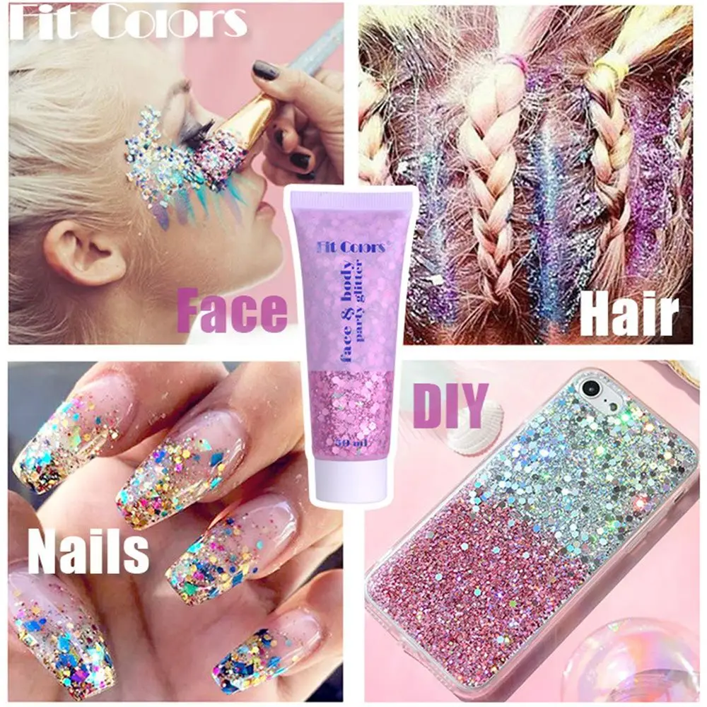 Multifunctional Shimmer Eye&Eyebrow Shiny Holographic Eyeshadow Hair&Lips Makeup Glitter Decoration Sequins Gel
Multifunctional Shimmer Eye&Eyebrow Shiny Holographic Eyeshadow Hair&Lips Makeup Glitter Decoration Sequins Gel