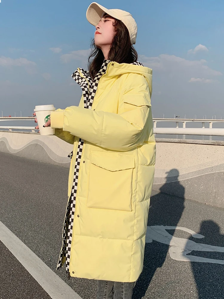 KBAT Winter Women Long Parkas Casual Hooded Jackets Female Thick Warm Windproof Parkas Loose Sonw Coat Fashion Female Outwear
KBAT Winter Women Long Parkas Casual Hooded Jackets Female Thick Warm Windproof Parkas Loose Sonw Coat Fashion Female Outwear