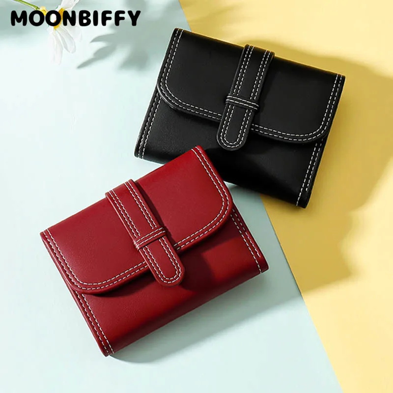 Simple Solid Color Mini Women Card Holder Soft PU Leather Clutch Wallet Ladies Clamshell Design Short Money Coin Purse Female
Simple Solid Color Mini Women Card Holder Soft PU Leather Clutch Wallet Ladies Clamshell Design Short Money Coin Purse Female