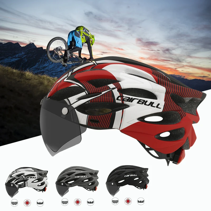 Ultralight Bicycle Helmet MTB Mountain Bike Helmet With Goggles Outdoor Safety Cycling Helmet With Rearlight Cycling Equipment
Ultralight Bicycle Helmet MTB Mountain Bike Helmet With Goggles Outdoor Safety Cycling Helmet With Rearlight Cycling Equipment