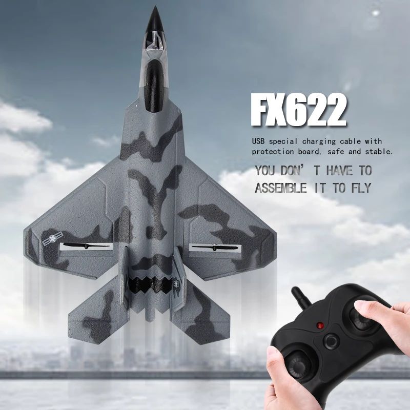 New RC Planes FX622 FX822 Plane 2.4G Radio Control Glider Remote Control Fighter Plane Glider Airplane Outdoor Toys for Boys
New RC Planes FX622 FX822 Plane 2.4G Radio Control Glider Remote Control Fighter Plane Glider Airplane Outdoor Toys for Boys