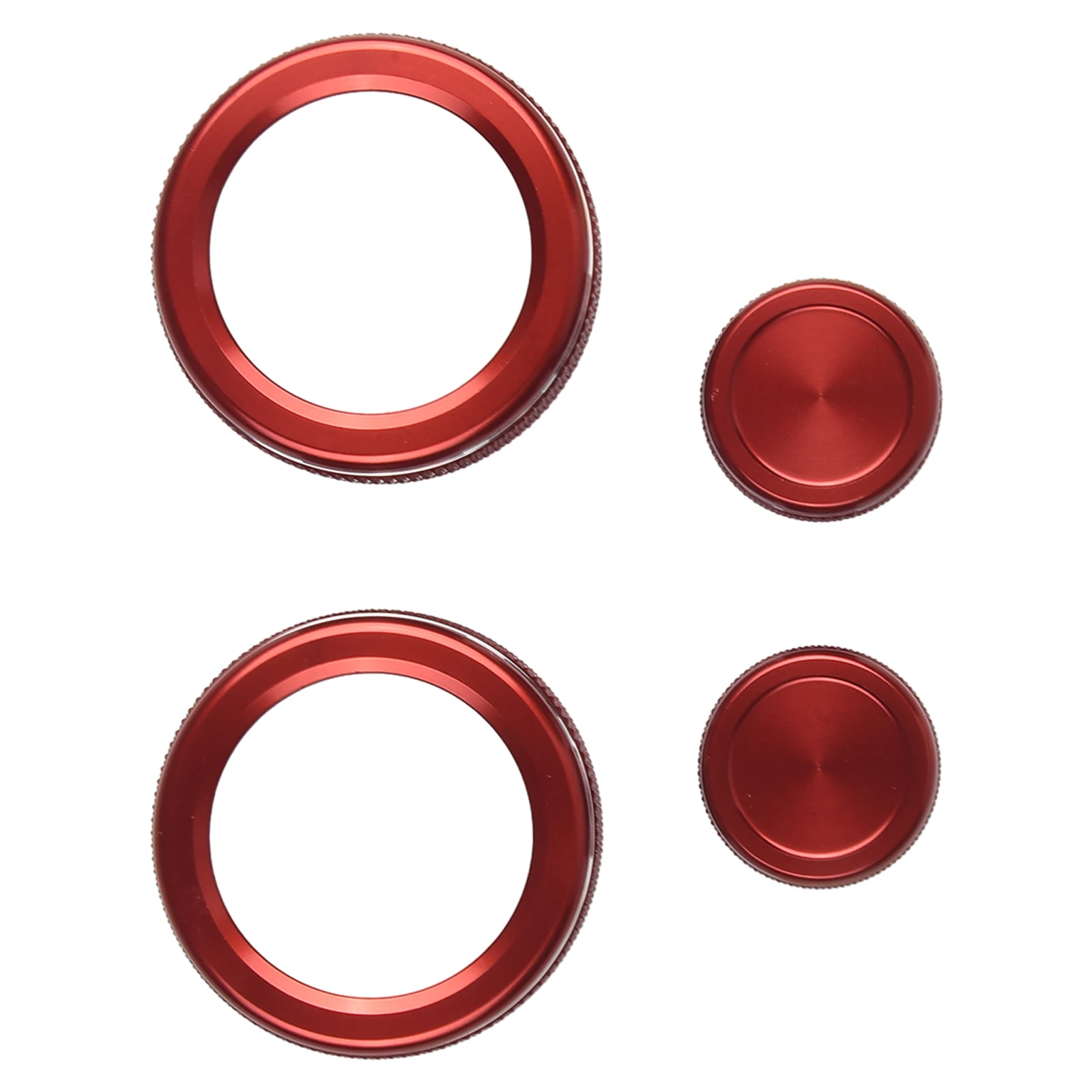 Decor Cover Switch Button Knob 4PCS Air Conditioner Aluminum Alloy Cover Circle Durable Easy Clean Car Accessories
Decor Cover Switch Button Knob 4PCS Air Conditioner Aluminum Alloy Cover Circle Durable Easy Clean Car Accessories