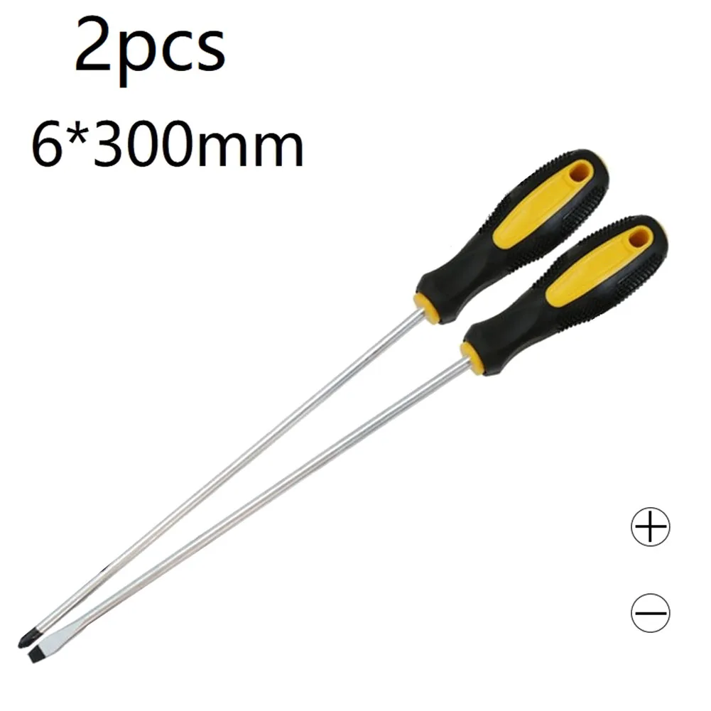 1/2pcs Extended Screwdriver Long Slotted Cross Screwdriver With Rubber Handle Multipurpose Magnetic Electric Screwdriver Tools
1/2pcs Extended Screwdriver Long Slotted Cross Screwdriver With Rubber Handle Multipurpose Magnetic Electric Screwdriver Tools