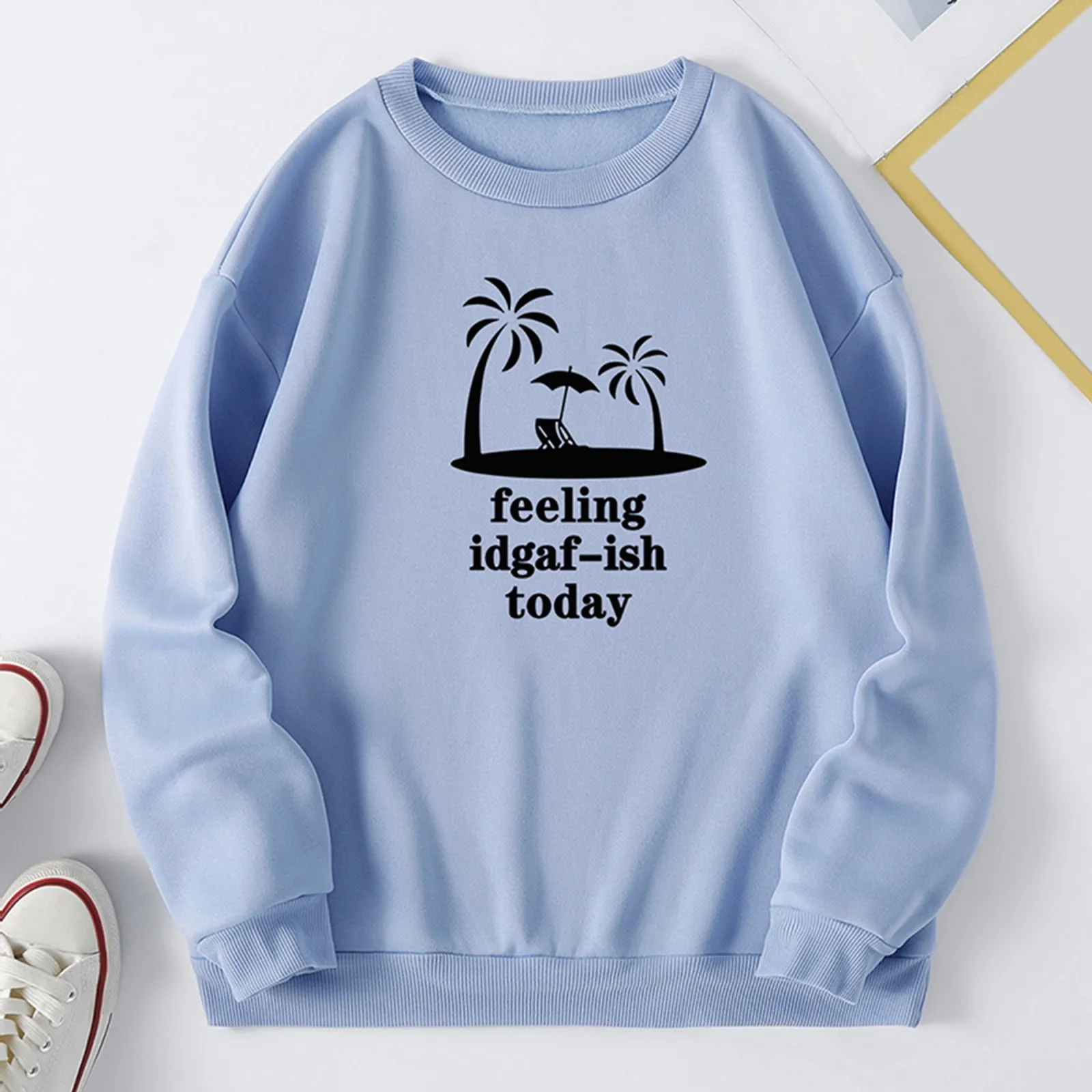 Woman Solid Color O-neck Sweatshirt Casual Loose Fit Hoodie Harajuku Aesthetic Streetwear Velvet Pullover Pop Tops Korean Style
Woman Solid Color O-neck Sweatshirt Casual Loose Fit Hoodie Harajuku Aesthetic Streetwear Velvet Pullover Pop Tops Korean Style