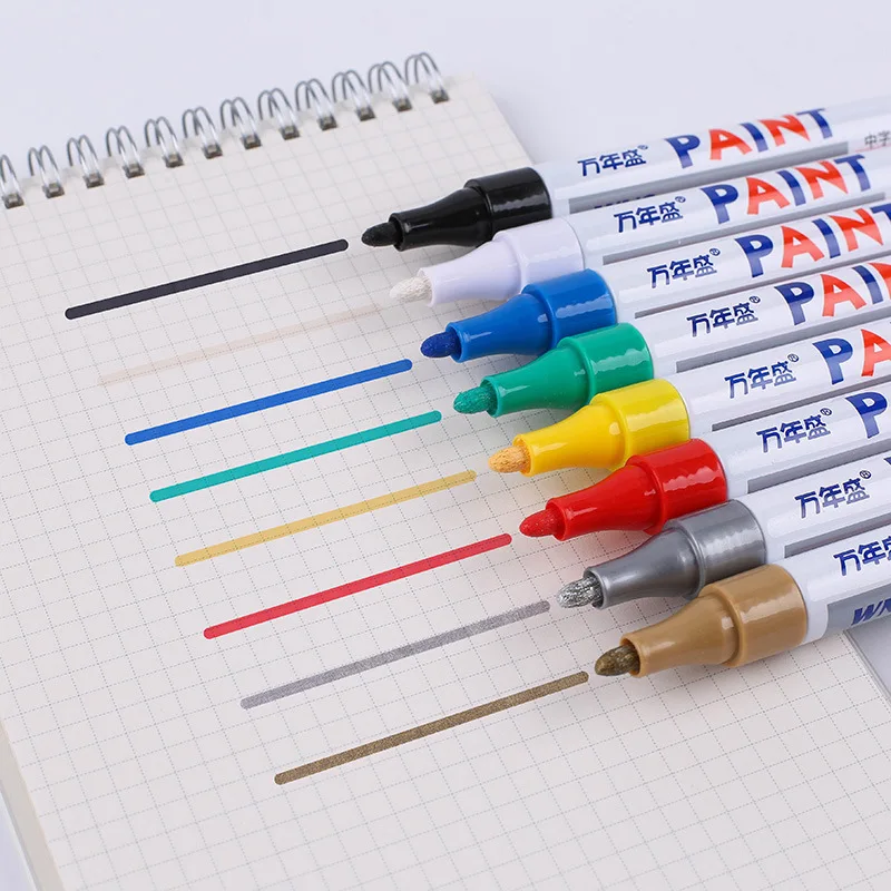 Белый водостойкий промышленный маркер для металла
Белый водостойкий промышленный маркер для металла