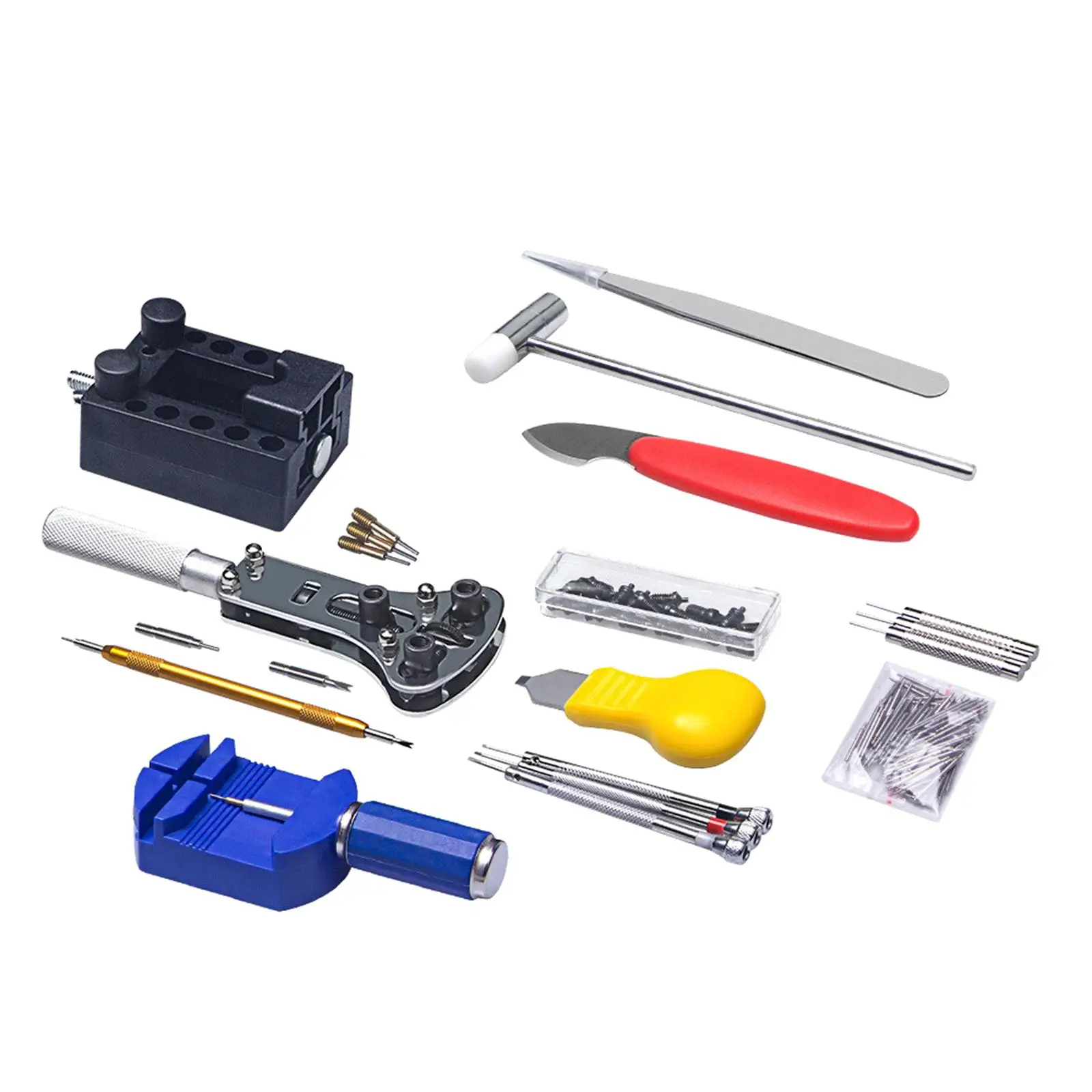 147 шт., набор инструментов для ремонта часов с сумкой для хранения
147 шт., набор инструментов для ремонта часов с сумкой для хранения