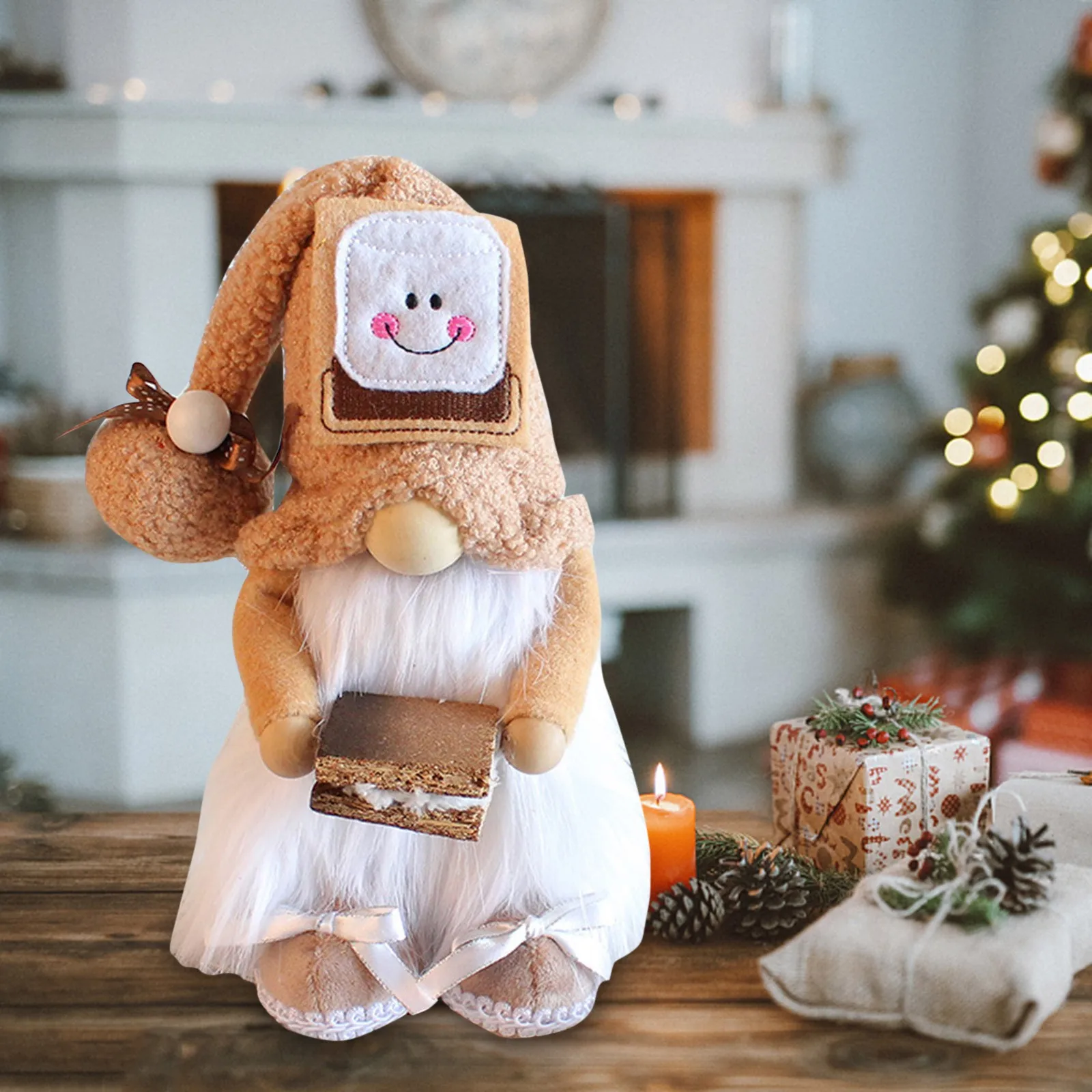 Ornament Vintage Ornament Set Vintage Christmas Ornament Decoration Desktop Faceless Gnome Standing Doll Creative Decoration 
Ornament Vintage Ornament Set Vintage Christmas Ornament Decoration Desktop Faceless Gnome Standing Doll Creative Decoration