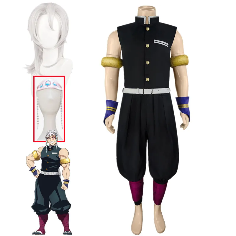 Anime Demon Slayer Season 2 Kimetsu No Yaiba Uzui Tengen Cosplay Costume Uniform Halloween Christmas Party Clothes
Anime Demon Slayer Season 2 Kimetsu No Yaiba Uzui Tengen Cosplay Costume Uniform Halloween Christmas Party Clothes