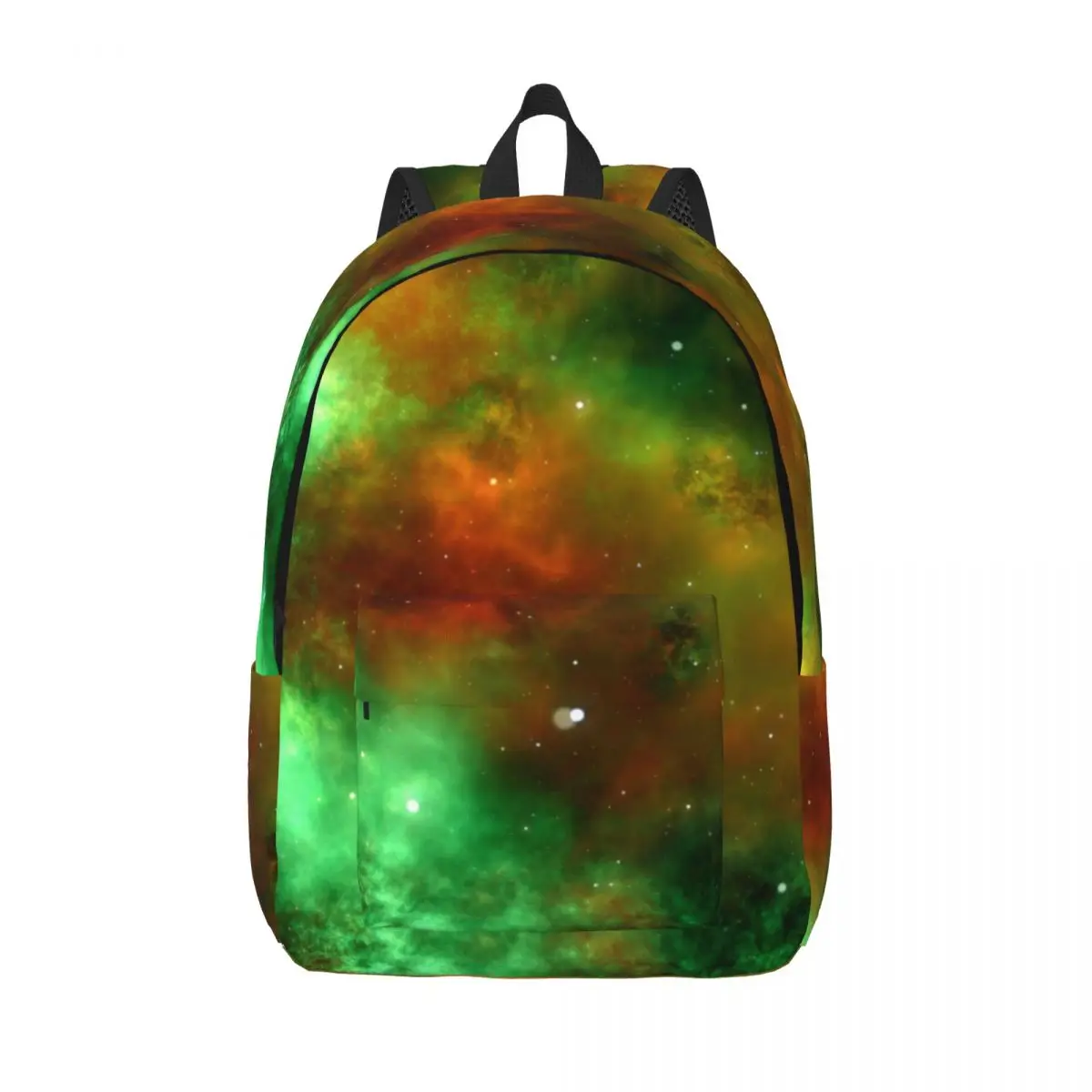

Рюкзак для детей и родителей, легкая сумка для ноутбука для студентов с изображением космоса и научной фантастики, зеленого цвета