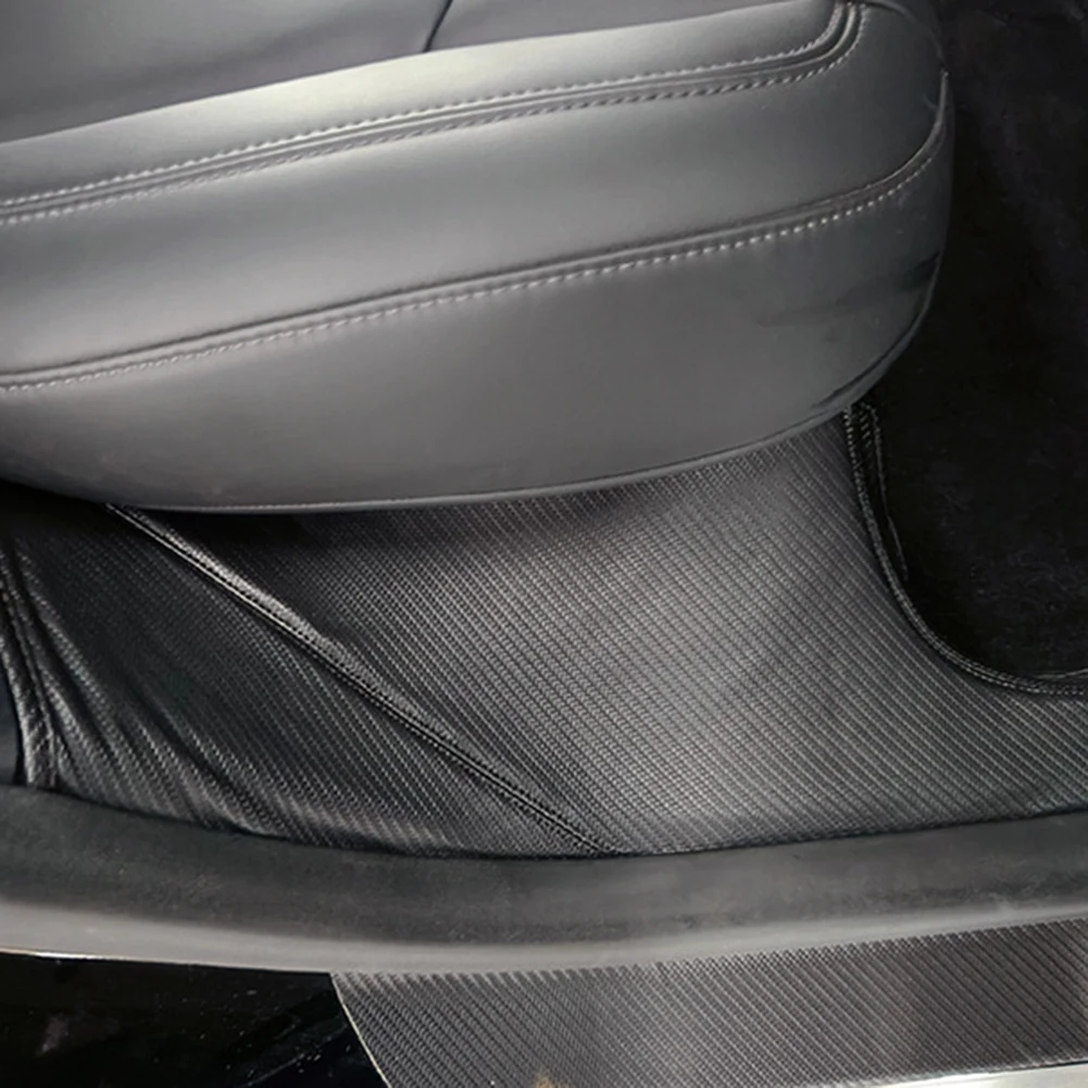 Rear Door Leather Cushion Door Sill Strip Welcome Sticker Door Side Strip Carbon Fiber Texture, Suitable For Tesla Model Y
Rear Door Leather Cushion Door Sill Strip Welcome Sticker Door Side Strip Carbon Fiber Texture, Suitable For Tesla Model Y