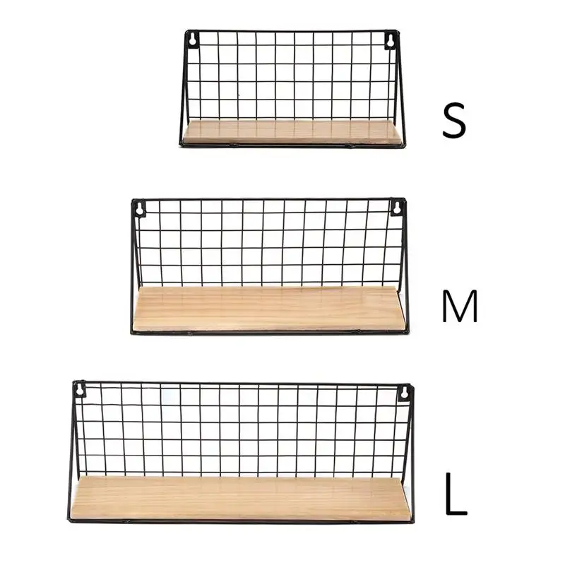 Nordic Wall Decoration Storage Shelf Vintage Metal Iron Sundries Storage Rack Decorative Wall Shelves Organizador Flower Holder 
Nordic Wall Decoration Storage Shelf Vintage Metal Iron Sundries Storage Rack Decorative Wall Shelves Organizador Flower Holder