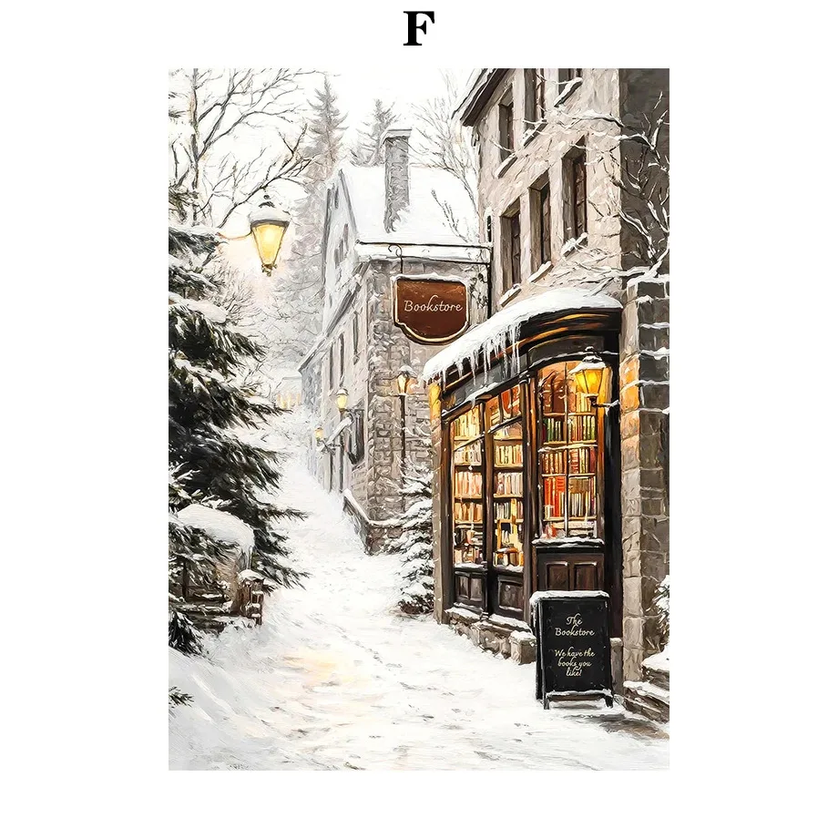 Winter Cabin Sleigh Snowman Christmas Tree Gift Squirrel Posters Prints Canvas Painting Wall Art Pictures Living Room Home Decor
Winter Cabin Sleigh Snowman Christmas Tree Gift Squirrel Posters Prints Canvas Painting Wall Art Pictures Living Room Home Decor