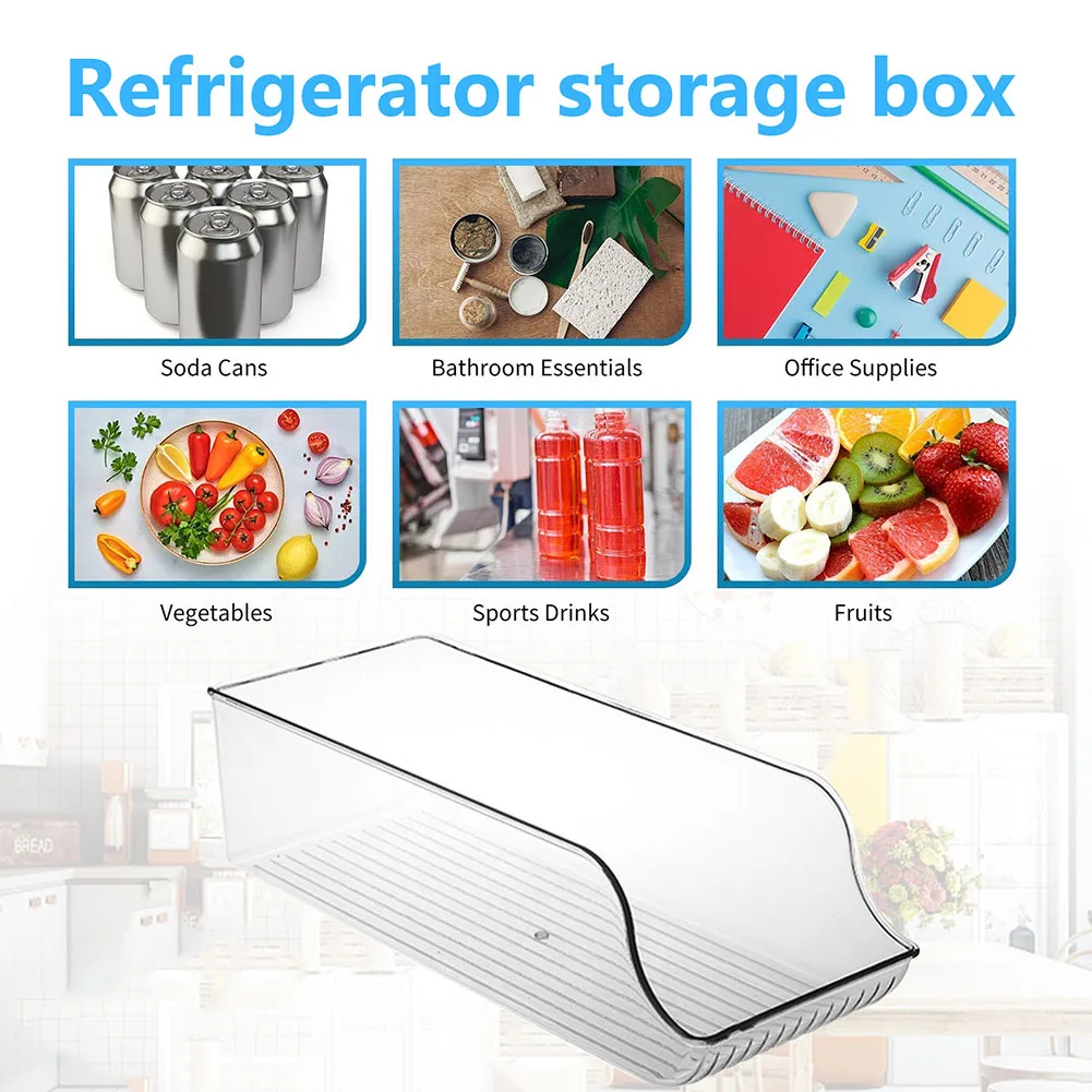 Rolling Refrigerator Organizer Bins Soda Can Beverage Bottle Holder For Fridge Organizer Kitchen Drink Can Storage Box Container
Rolling Refrigerator Organizer Bins Soda Can Beverage Bottle Holder For Fridge Organizer Kitchen Drink Can Storage Box Container