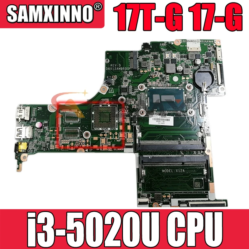 for HP 17-g137nr Notebook PC Laptop Motherboardb 17-G 823290-601 823290-501 823290-001 i3-5020U DAX12AMB6D0 100% working
for HP 17-g137nr Notebook PC Laptop Motherboardb 17-G 823290-601 823290-501 823290-001 i3-5020U DAX12AMB6D0 100% working