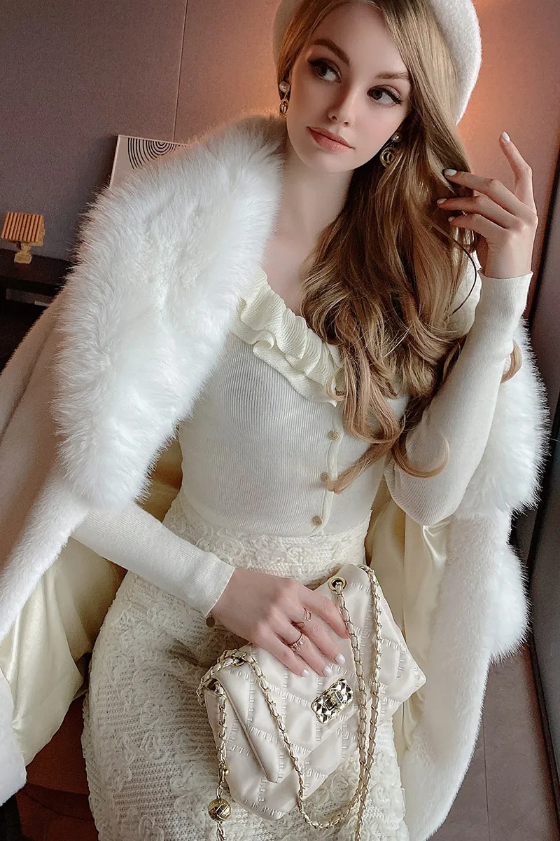 Dabuwawa Spring Autumn Female Trend Vintage Butterfly Neck Knitted Long Sleeve Knitted Slim Cardigan Top 2023 DF1CZK022
Dabuwawa Spring Autumn Female Trend Vintage Butterfly Neck Knitted Long Sleeve Knitted Slim Cardigan Top 2023 DF1CZK022