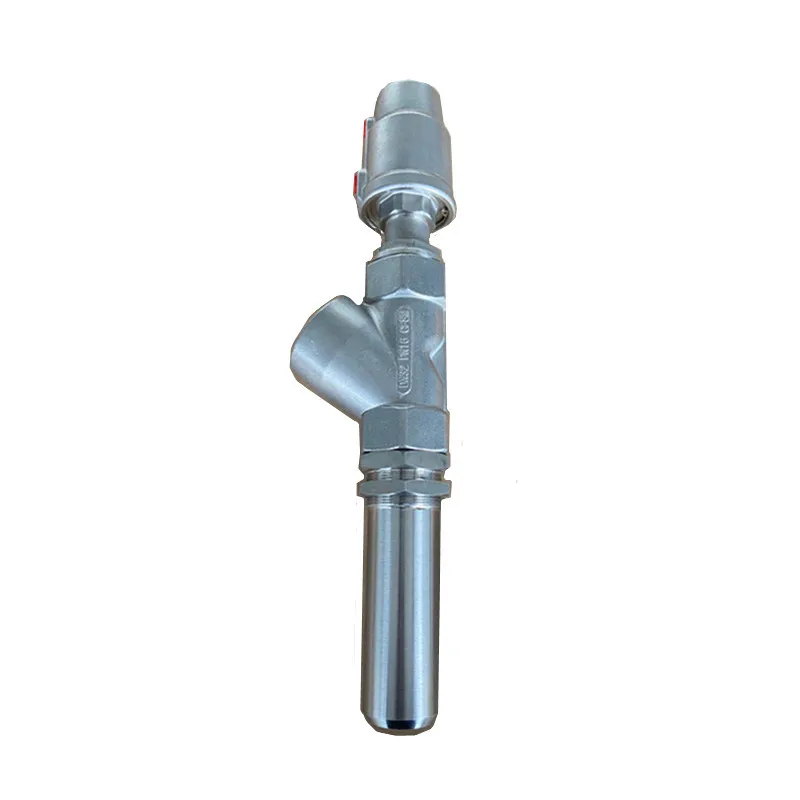 Stainless Steel Zero Drip Lengthening Bar Pneumatic Filling Nozzle DN32 Normally Closed-Type Thread Filling Valve
Stainless Steel Zero Drip Lengthening Bar Pneumatic Filling Nozzle DN32 Normally Closed-Type Thread Filling Valve