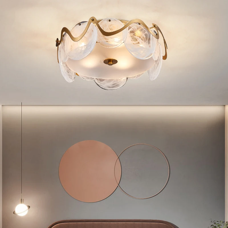 E14 Modern Round Art Glass Ceiling Light Bedroom Lamp Fixture For Living Room Kitchen Designer Lustre Golden Luxury Luminaire
E14 Modern Round Art Glass Ceiling Light Bedroom Lamp Fixture For Living Room Kitchen Designer Lustre Golden Luxury Luminaire