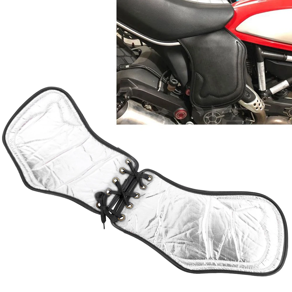 1PCS Black Motorcycle Heat Saddle Shield Deflectors Aluminum Foil For Harley Touring Street Road Glide Dyna Softail
1PCS Black Motorcycle Heat Saddle Shield Deflectors Aluminum Foil For Harley Touring Street Road Glide Dyna Softail