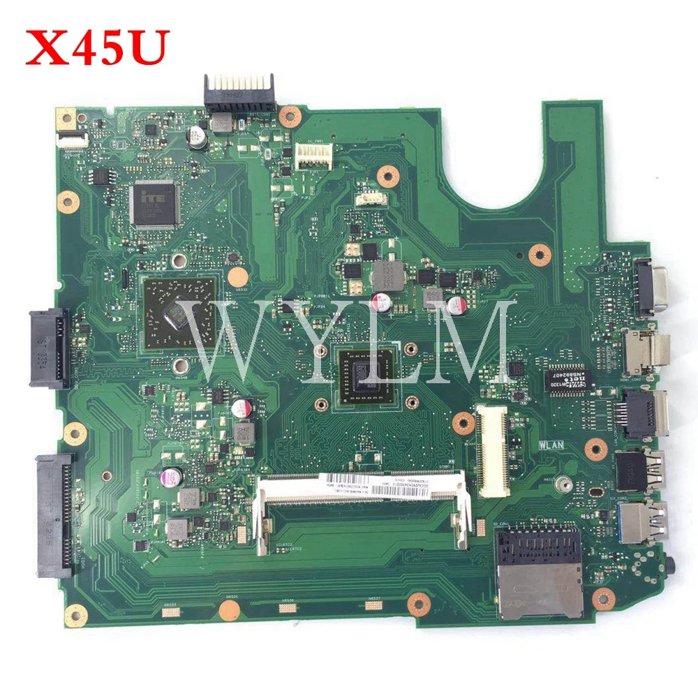Материнская плата X45U REV 2,2 для ноутбука ASUS A45U X45U, материнская плата 60-NAOMB1401-D01 100%, протестированная, рабочая, бесплатная доставка
Материнская плата X45U REV 2,2 для ноутбука ASUS A45U X45U, материнская плата 60-NAOMB1401-D01 100%, протестированная, рабочая, бесплатная доставка