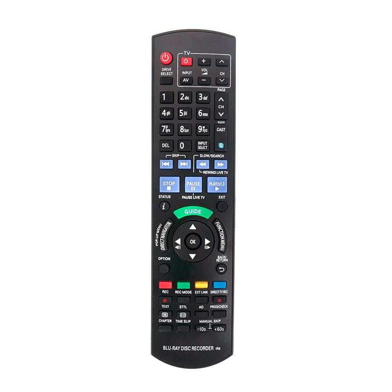 Новая замена N2QAYB000614 для Panasonic blu-ray рекордер IR6 пульт дистанционного управления
Новая замена N2QAYB000614 для Panasonic blu-ray рекордер IR6 пульт дистанционного управления