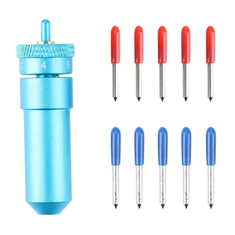 10Pc 45/60 Degree Plotter Cutter Blade Holder For Silhouette Portrait 1/2 Silhouette Cameo C1 C2 C3 + 1Pc Blade Holder
10Pc 45/60 Degree Plotter Cutter Blade Holder For Silhouette Portrait 1/2 Silhouette Cameo C1 C2 C3 + 1Pc Blade Holder