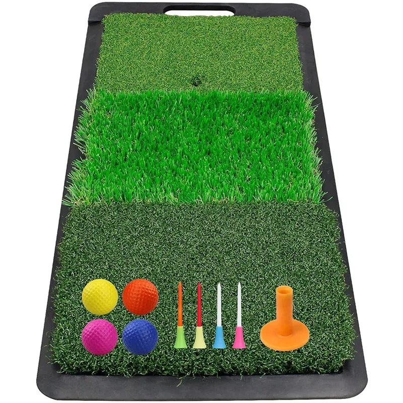 New Golf Hitting Mat Golf Practice Mat Heavy Duty Rubber Base With Handle Golf Mat Perfect For Indoor And Outdoor
New Golf Hitting Mat Golf Practice Mat Heavy Duty Rubber Base With Handle Golf Mat Perfect For Indoor And Outdoor
