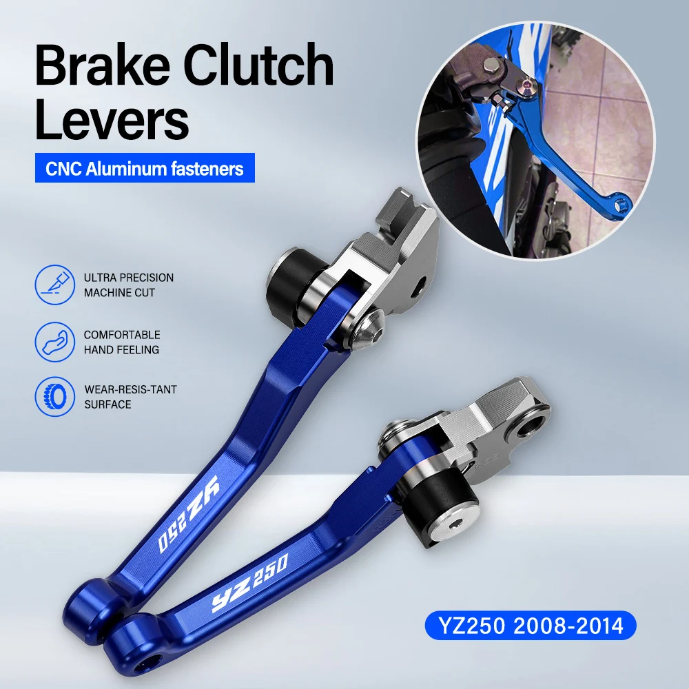 For YAMAHA YZ250 2008 2009 2010 2011 2012 2013 2014 Motorcoss Pit Dirt Bike Pivot Foldable Brake Clutch Levers With LOGO YZ250
For YAMAHA YZ250 2008 2009 2010 2011 2012 2013 2014 Motorcoss Pit Dirt Bike Pivot Foldable Brake Clutch Levers With LOGO YZ250