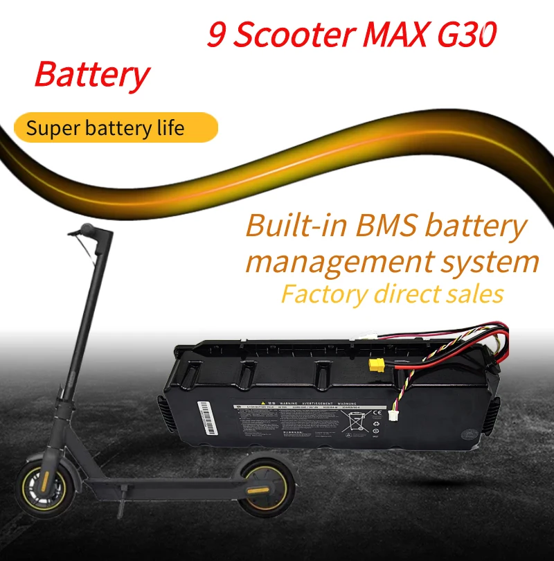 New 18650 36V 16Ah For xiaomi Ninebot G30 No. 9 scooter G30MAX original accessories battery
New 18650 36V 16Ah For xiaomi Ninebot G30 No. 9 scooter G30MAX original accessories battery
