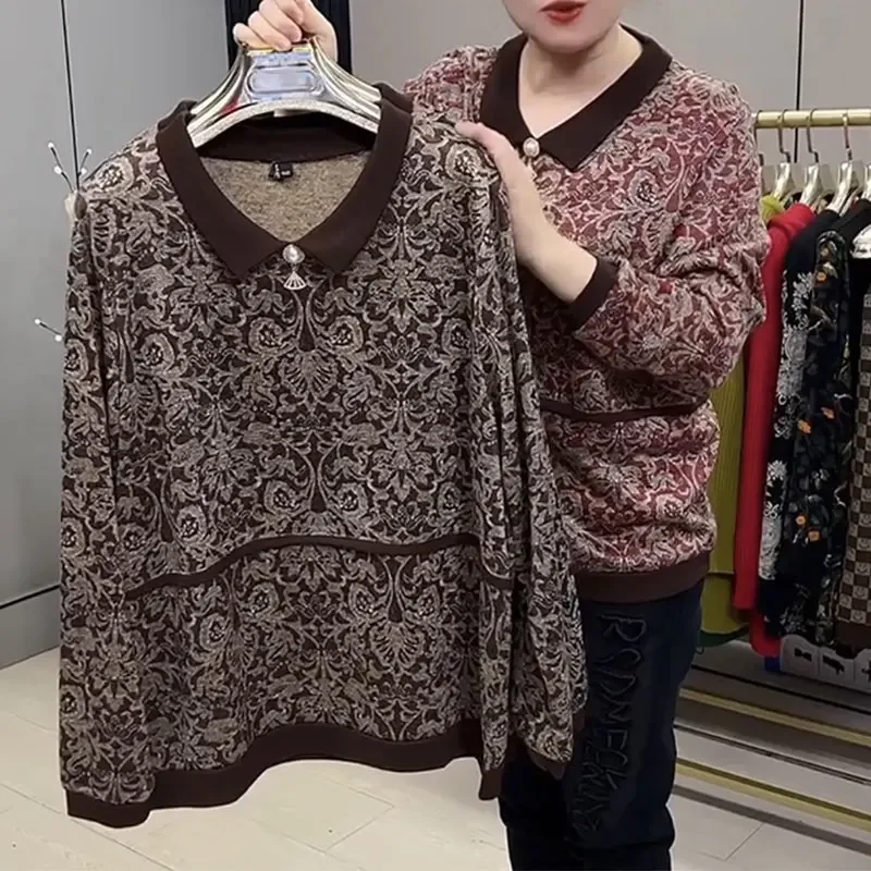 Spring Autumn Vintage Broken Flowers Shirt Commute Lapel Women's Clothing Spliced Three-dimensional Decoration Blouse D258
Spring Autumn Vintage Broken Flowers Shirt Commute Lapel Women's Clothing Spliced Three-dimensional Decoration Blouse D258