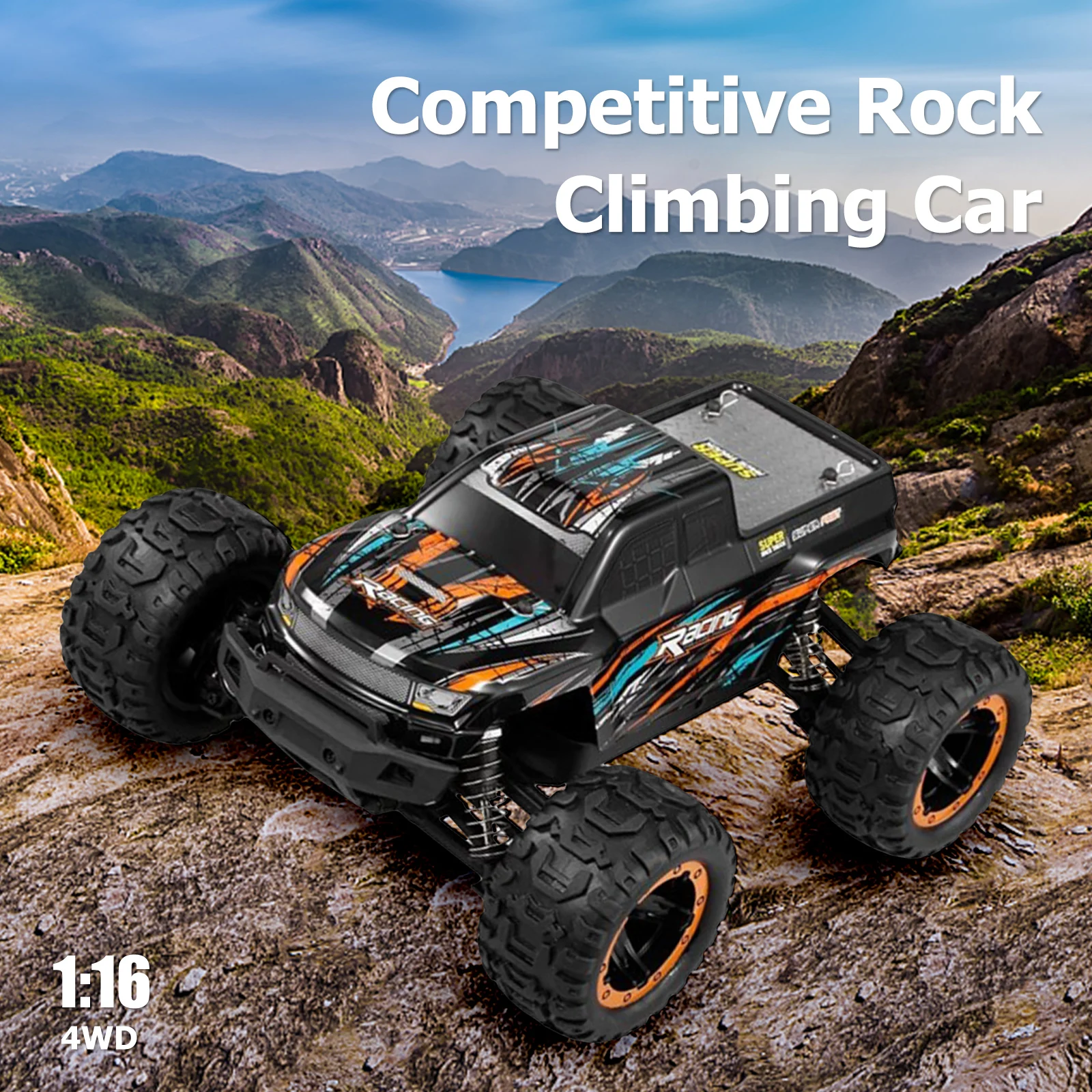 1::16 30km/h High Speed Racing Fast RC Car 4WD RC Climbing Car 2.4GHz Fast Off Road RC Car for Kids Boys and Girls
1::16 30km/h High Speed Racing Fast RC Car 4WD RC Climbing Car 2.4GHz Fast Off Road RC Car for Kids Boys and Girls