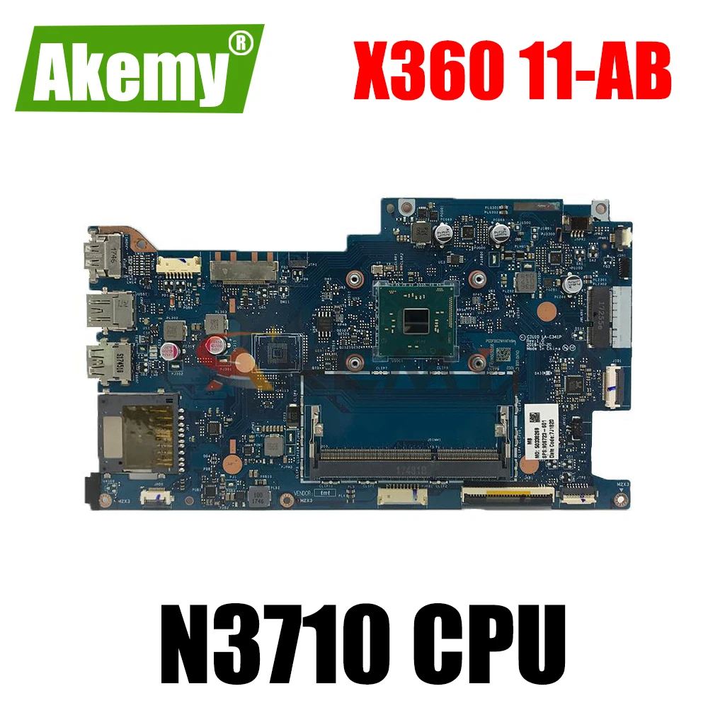 Материнская плата для ноутбука HP X360 11-ab004TU, 906724-501 906724-601 с процессором N3710, полностью протестирована
Материнская плата для ноутбука HP X360 11-ab004TU, 906724-501 906724-601 с процессором N3710, полностью протестирована