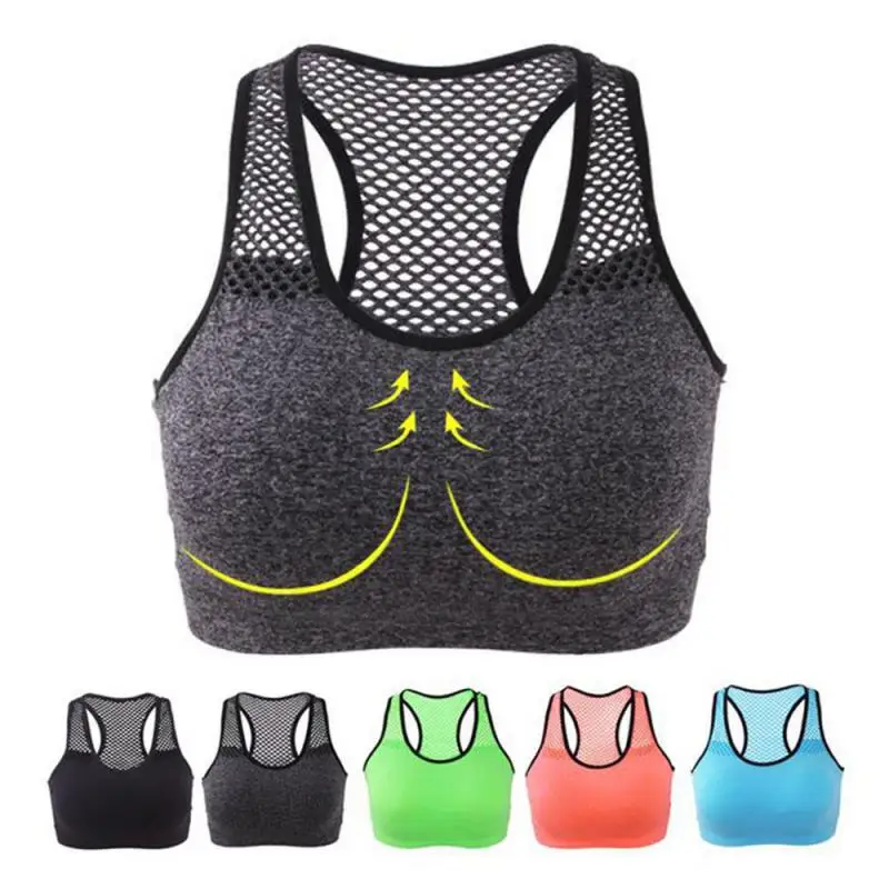 Sports Bras Women Yoga Push Up Underwear Shockproof Hollow Out Breathable Gym Fitness Running Seamless Workout Bra Top Brassiere
Sports Bras Women Yoga Push Up Underwear Shockproof Hollow Out Breathable Gym Fitness Running Seamless Workout Bra Top Brassiere
