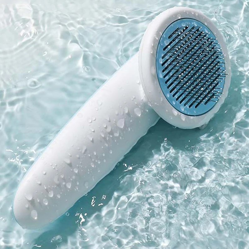 Cat Hair Remover Beauty Comb Plastic Hair Brush Waterproof Grooming Tool Self Cleaning Fur Stainless Massager Pin Pink Blue Grey 
Cat Hair Remover Beauty Comb Plastic Hair Brush Waterproof Grooming Tool Self Cleaning Fur Stainless Massager Pin Pink Blue Grey