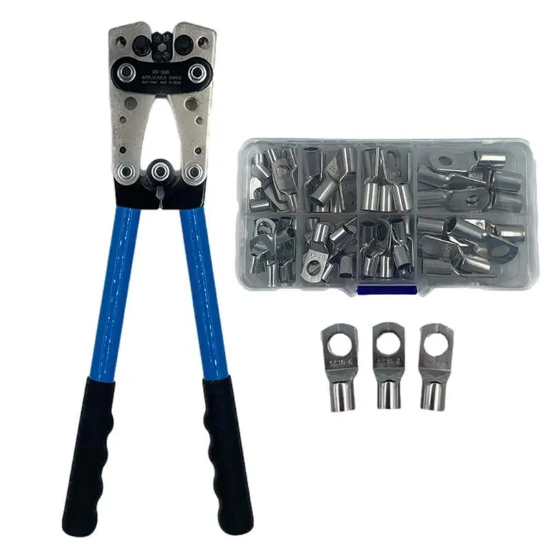 Cable Crimping Tool Crimping Tool For Wire Cable Battery Cable Lug Crimping Tool Copper Rings Terminals Cable Lugs Wire Crimper
Cable Crimping Tool Crimping Tool For Wire Cable Battery Cable Lug Crimping Tool Copper Rings Terminals Cable Lugs Wire Crimper