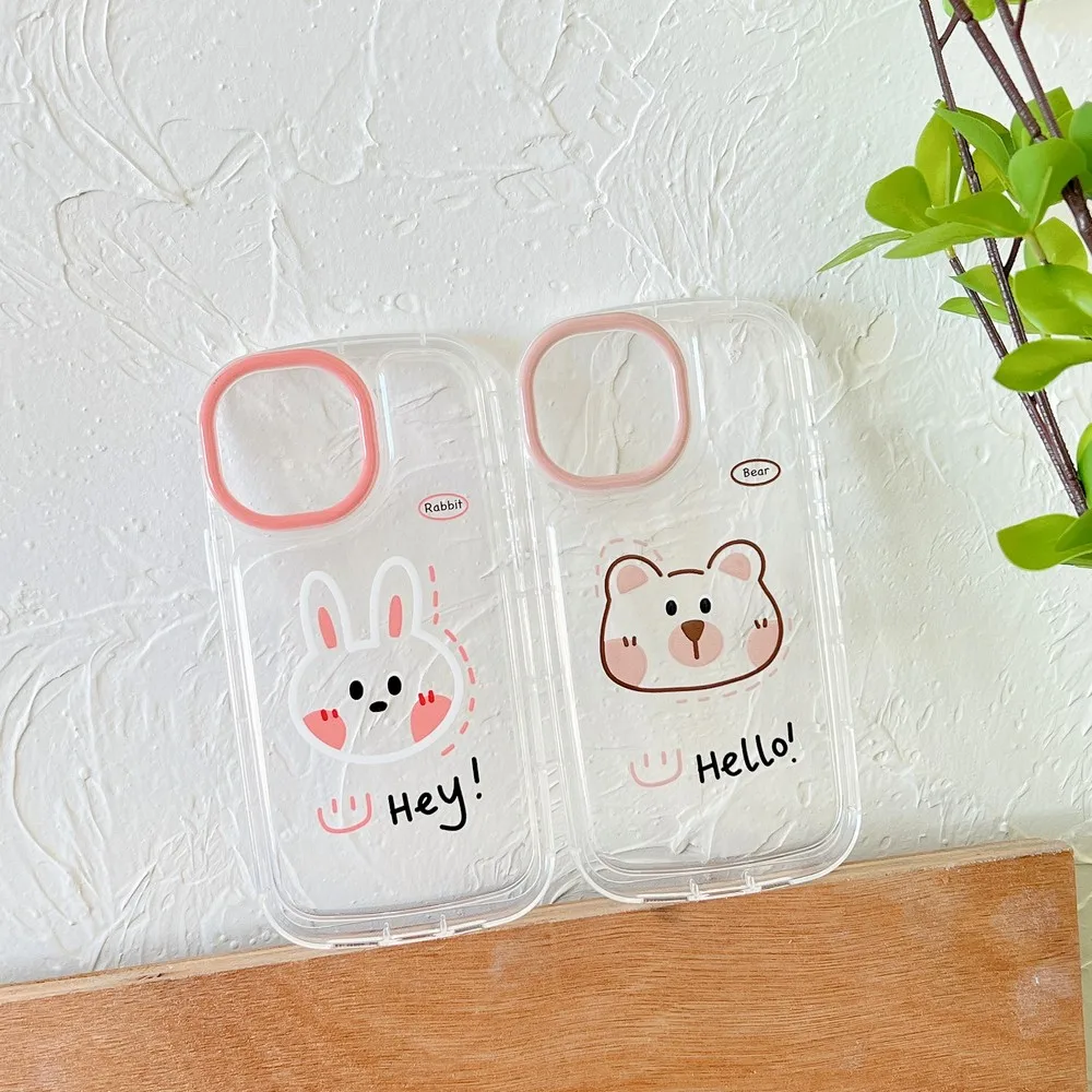 Прозрачный чехол с мультяшным рисунком кролика и медведя для iphone 11ProMax 11 12Pro 12 13ProMax 13Pro 13 XR XSMAX, мягкий чехол
Прозрачный чехол с мультяшным рисунком кролика и медведя для iphone 11ProMax 11 12Pro 12 13ProMax 13Pro 13 XR XSMAX, мягкий чехол