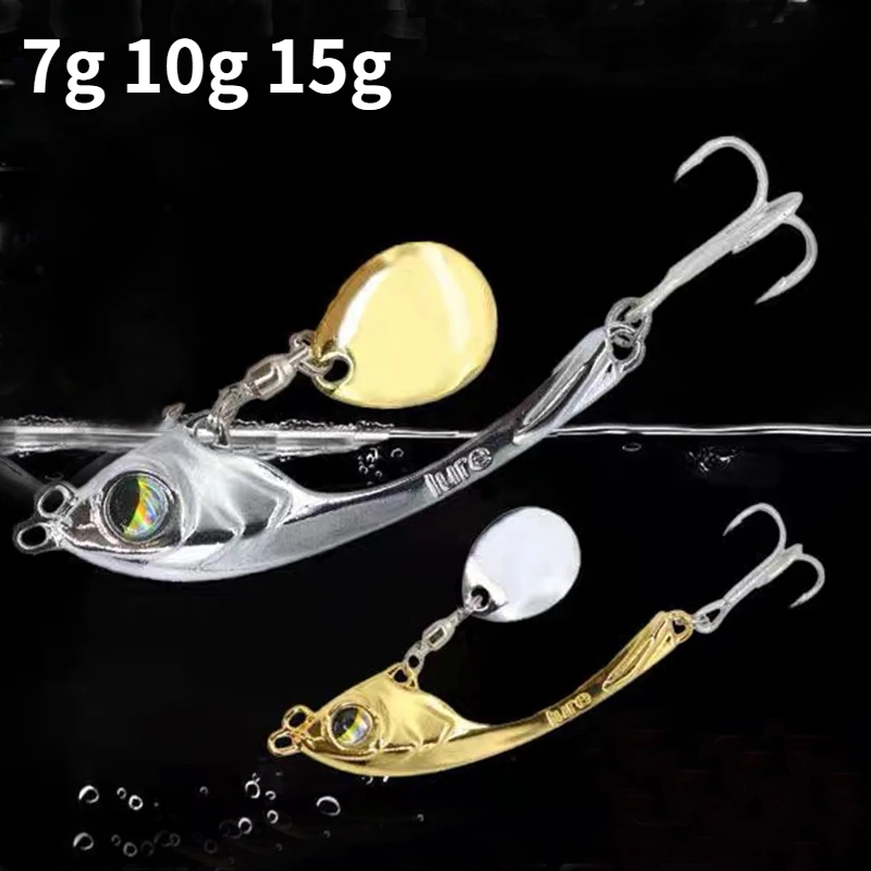 1Pcs Fishing Lure Tail Spinners Metal Shad Lure VIB Vibration Bait Spinner Spoon Sea Fishing Lure Jig Lure Freshwater Saltwater
1Pcs Fishing Lure Tail Spinners Metal Shad Lure VIB Vibration Bait Spinner Spoon Sea Fishing Lure Jig Lure Freshwater Saltwater