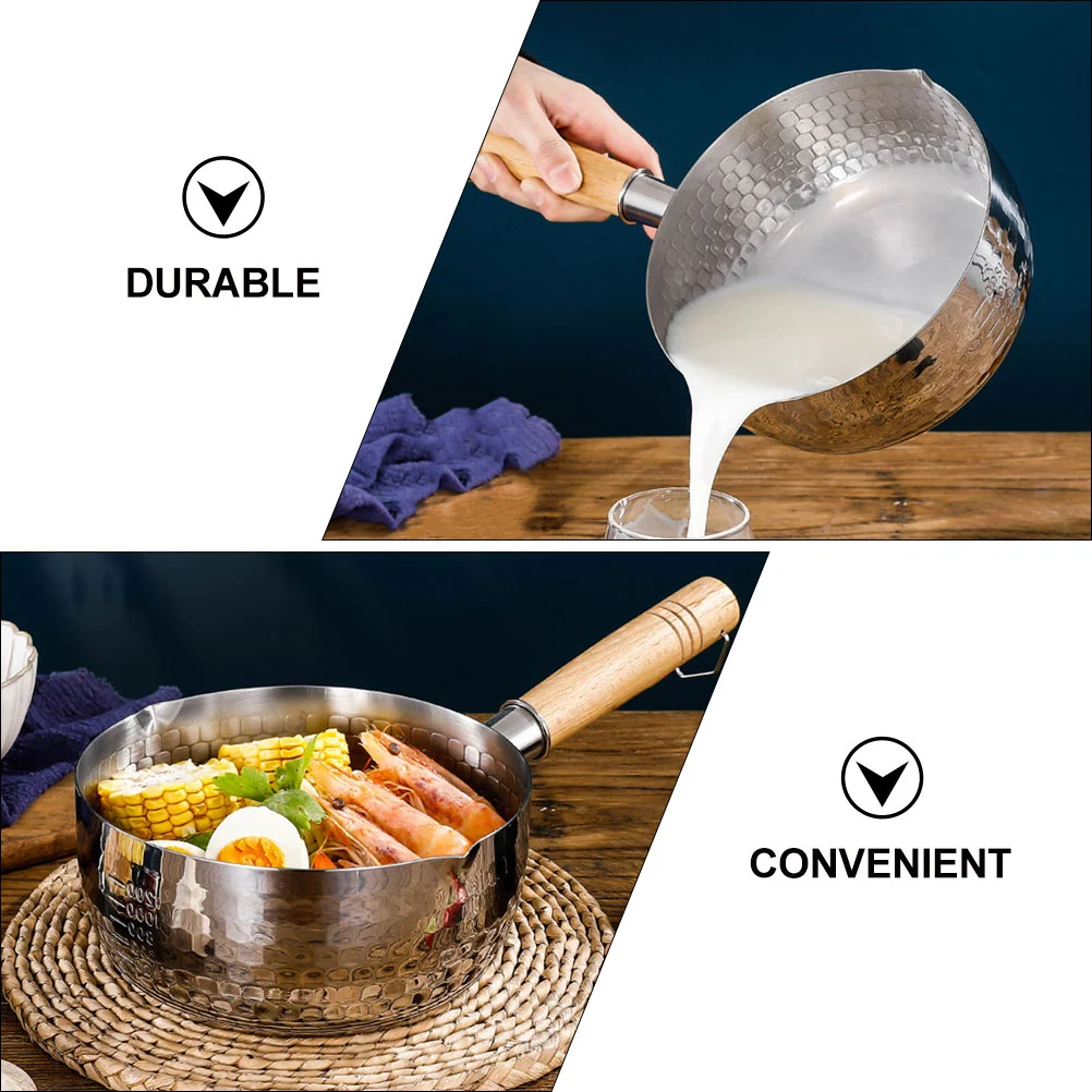 Stainless Steel Saucepan Small Cooking Pot Pan Lid Ramen Pot Eggs Cooker Stainless Steel Sauce Pot Thermal Jug Milk Pot
Stainless Steel Saucepan Small Cooking Pot Pan Lid Ramen Pot Eggs Cooker Stainless Steel Sauce Pot Thermal Jug Milk Pot
