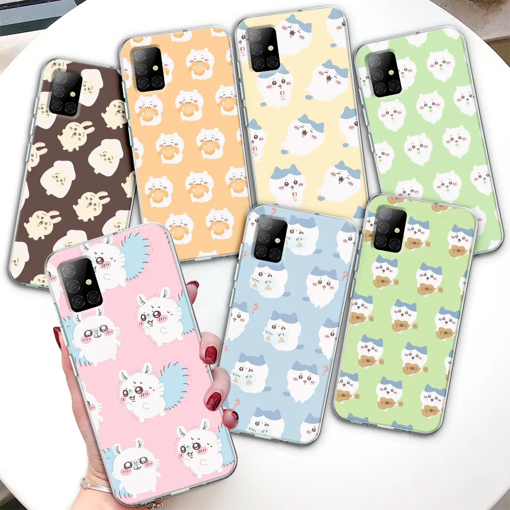 Чехол для телефона Samsung Galaxy A53 A54 A13 A52 A12 A51 A32 A71 A21s A31 A72 A41 A11 A42 A73, прозрачный чехол Chiikawa, милый
Чехол для телефона Samsung Galaxy A53 A54 A13 A52 A12 A51 A32 A71 A21s A31 A72 A41 A11 A42 A73, прозрачный чехол Chiikawa, милый