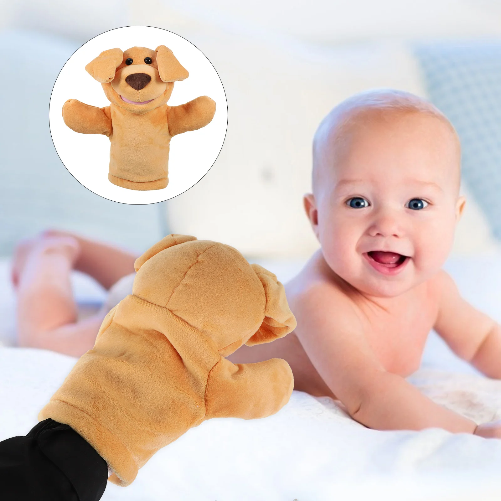 Puppy Hand Puppet Role-play Toy Plush Children's Animal Cartoon Interactive Parent-child Toys for Kids
Puppy Hand Puppet Role-play Toy Plush Children's Animal Cartoon Interactive Parent-child Toys for Kids