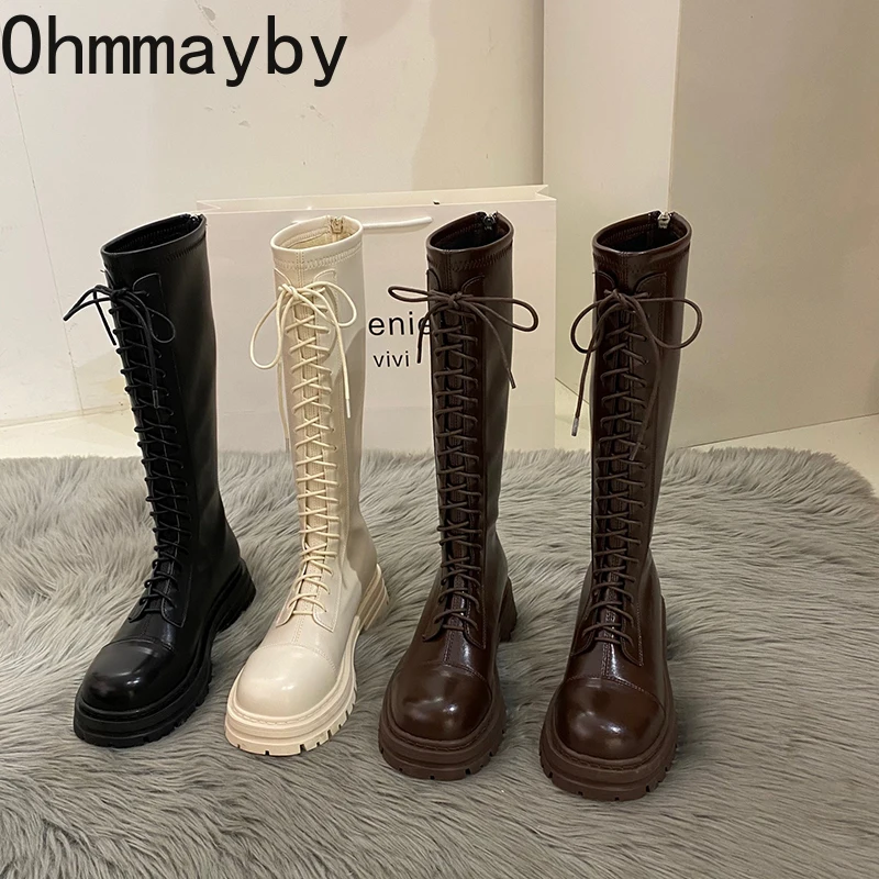2022 New Thigh High Boots Fashion Women Knight Knee-High Boots Chunky Leather Women's Shoes Winter Long Boots Woman 
2022 New Thigh High Boots Fashion Women Knight Knee-High Boots Chunky Leather Women's Shoes Winter Long Boots Woman