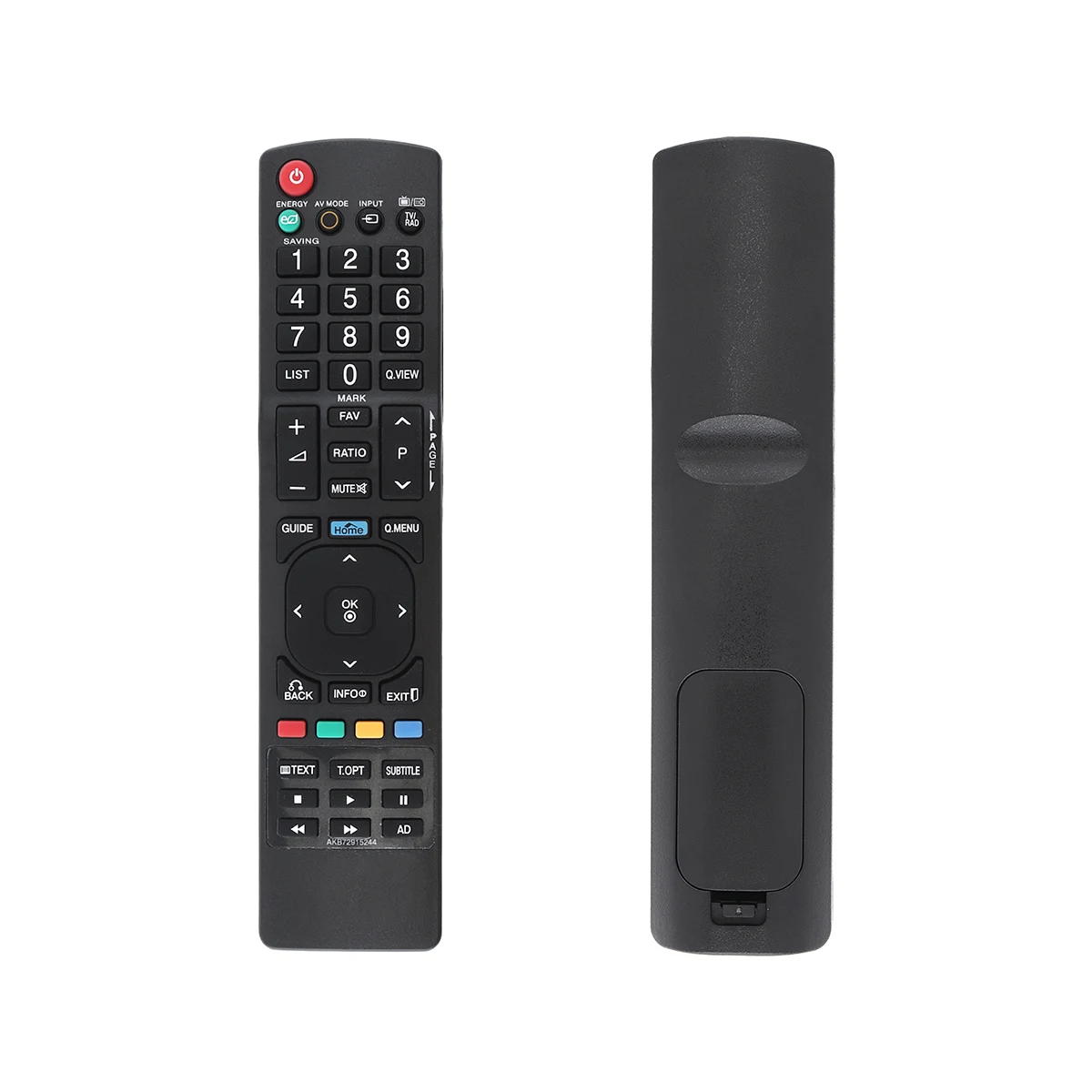 IR 433MHz Replacement TV Remote Control 3D DVD Player AKB72915244 Suitable for L G 32LV2530 / 22LK330 / 26LK330 / 32LK330
IR 433MHz Replacement TV Remote Control 3D DVD Player AKB72915244 Suitable for L G 32LV2530 / 22LK330 / 26LK330 / 32LK330